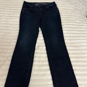 NYDJ Womens black denim jeans